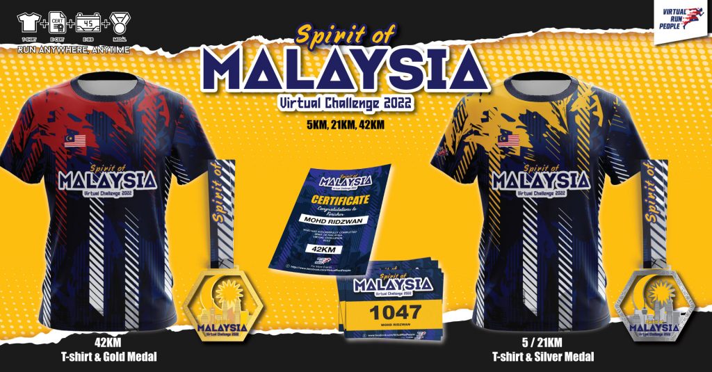 [Virtual] – Spirit of Malaysia Virtual Challenge 2022