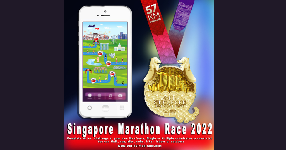 Logo of The 57KM Singapore Marathon Race