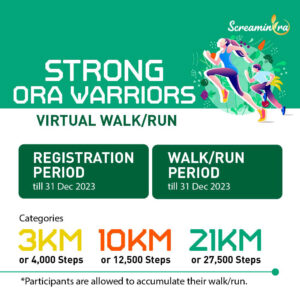 [Virtual] – Strong Ora Warriors Virtual Walk/Run