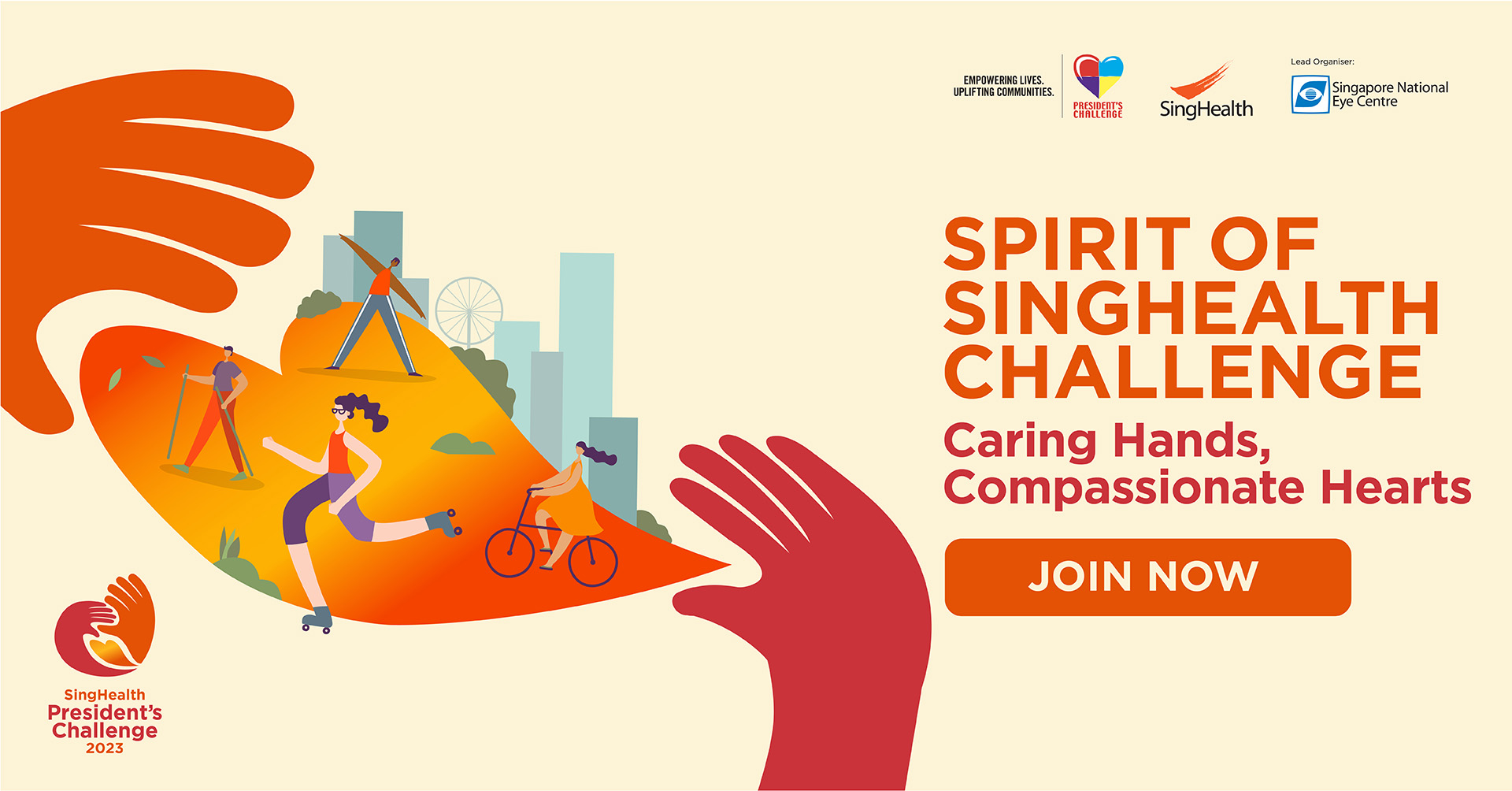 Logo of Spirit of SingHealth Challenge 2023