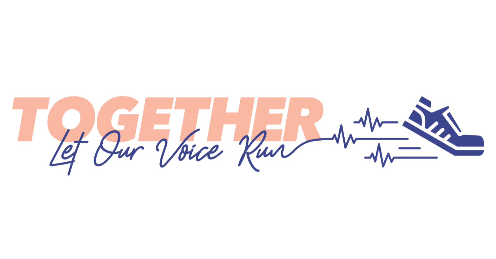 Logo of Let Our Voice Run 2023