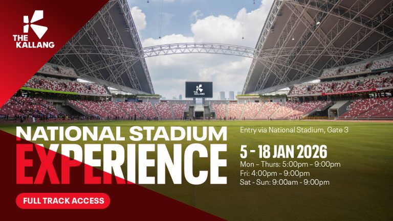 Step Inside the National Stadium This January: Free Fun, Fitness & Family Moments at The Kallang!