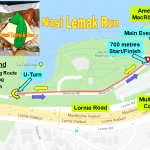 700 metres Route Map (for Participants) – Nasi Lemak Run