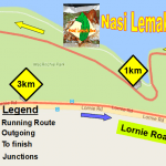 8km & 4km Route Map (for Participants) – Nasi Lemak Run