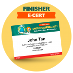 Finisher E-Certificate