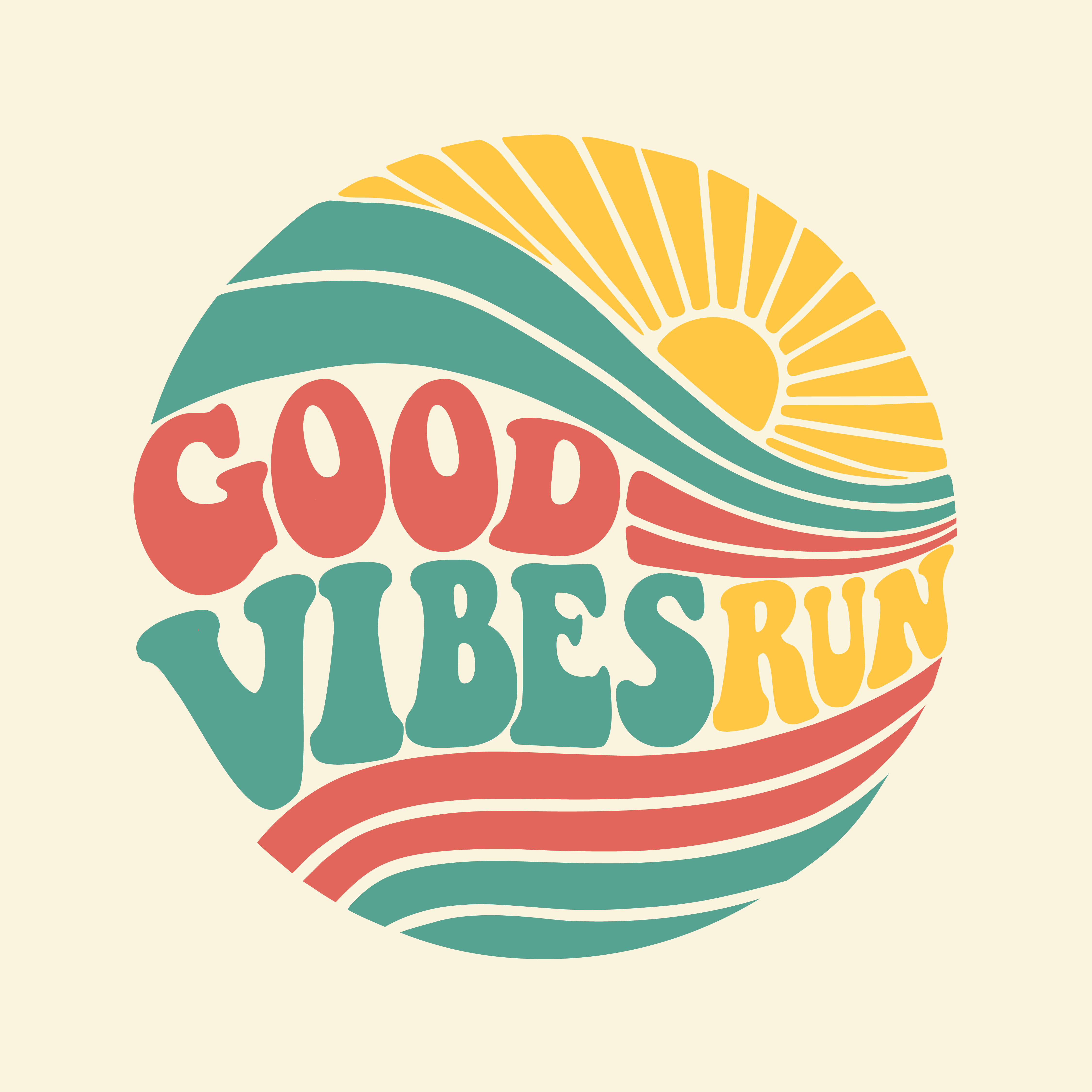 Logo of Good Vibes Run 2022