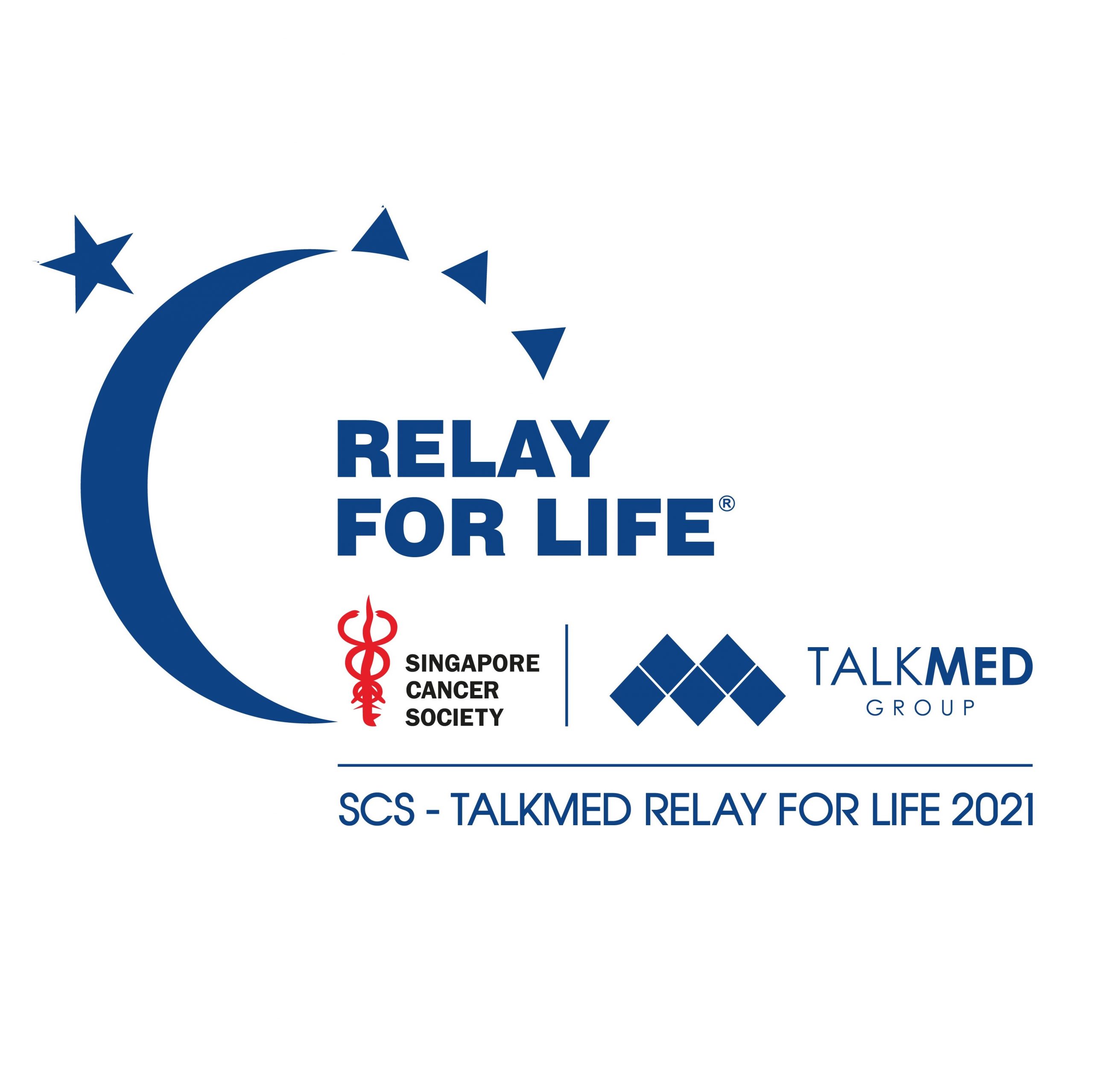 Logo of Singapore Cancer Society – TalkMed Relay for Life 2021