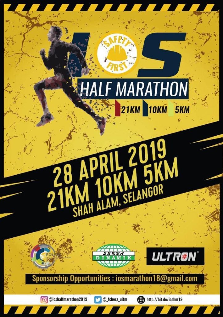 International Occupational Safety (IOS) Half Marathon 2019