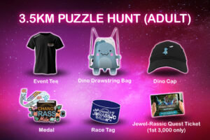 Changi Jurassic Adventure – 3.5km Puzzle Hunt