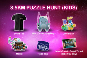 Changi Jurassic Adventure – 3.5km Puzzle Hunt