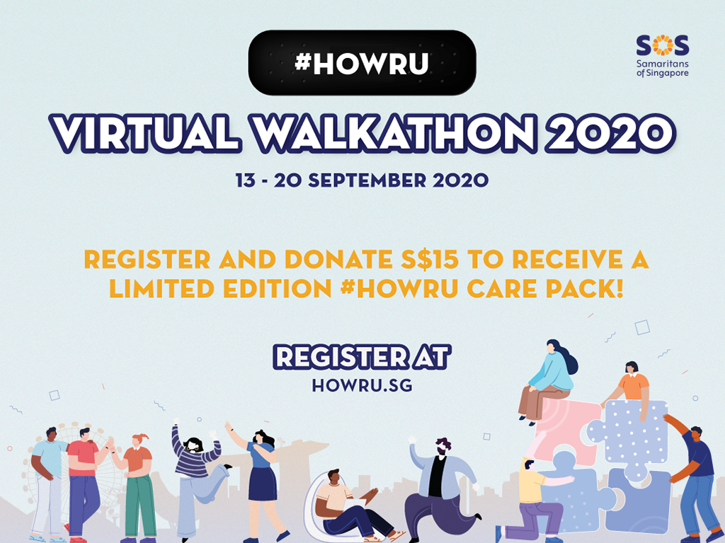Logo of #HOWRU Virtual Walkathon 2020