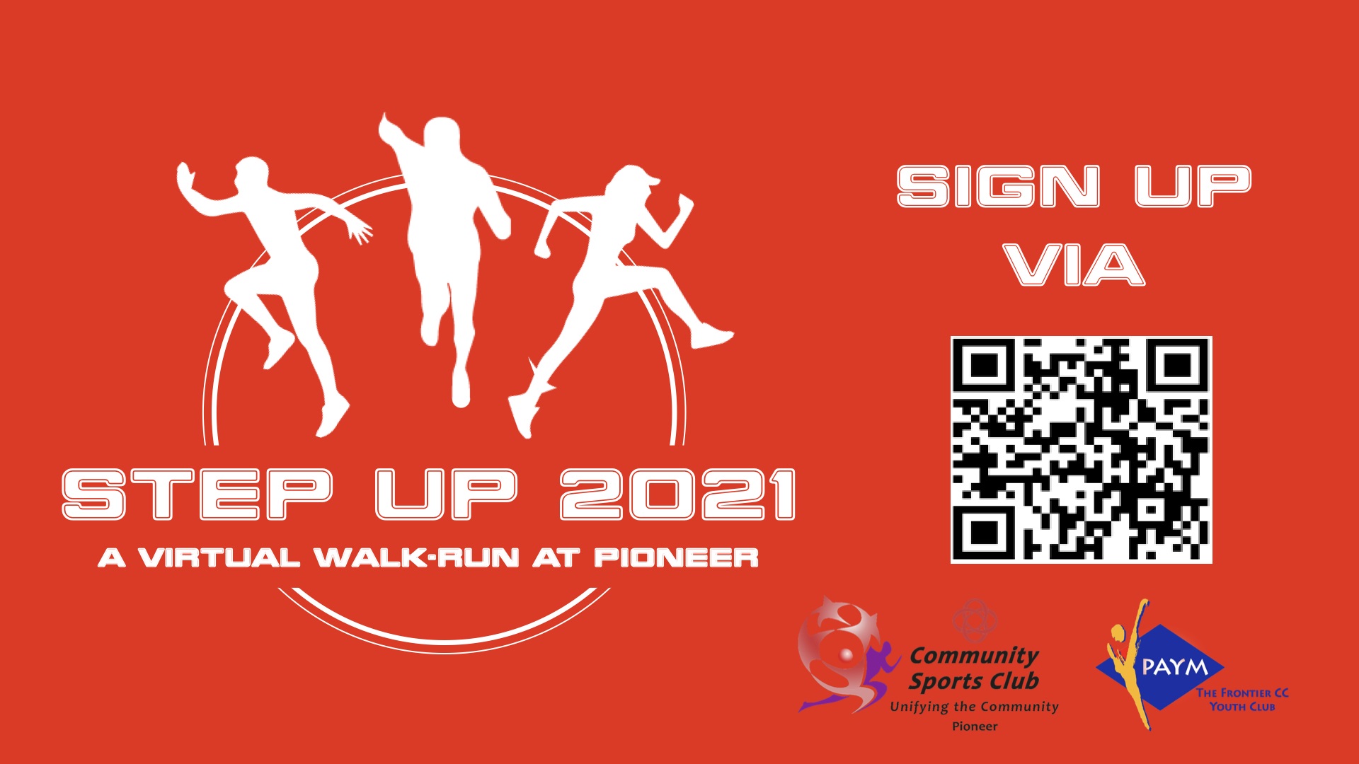 Logo of Step Up 2021 – A Virtual Walk/Run At Pioneer