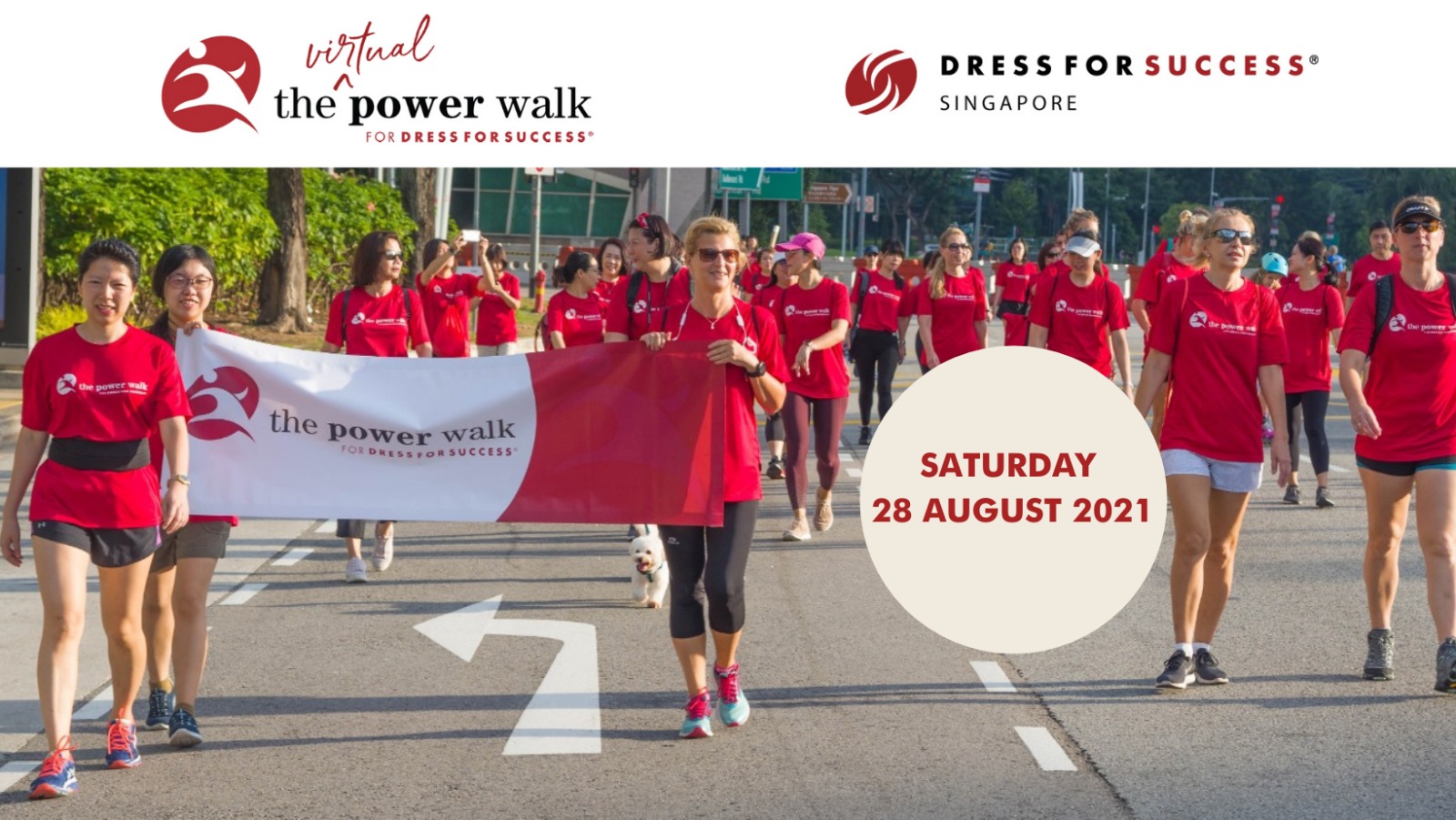 Logo of Virtual Power Walk for Dress for Success Singapore 2021