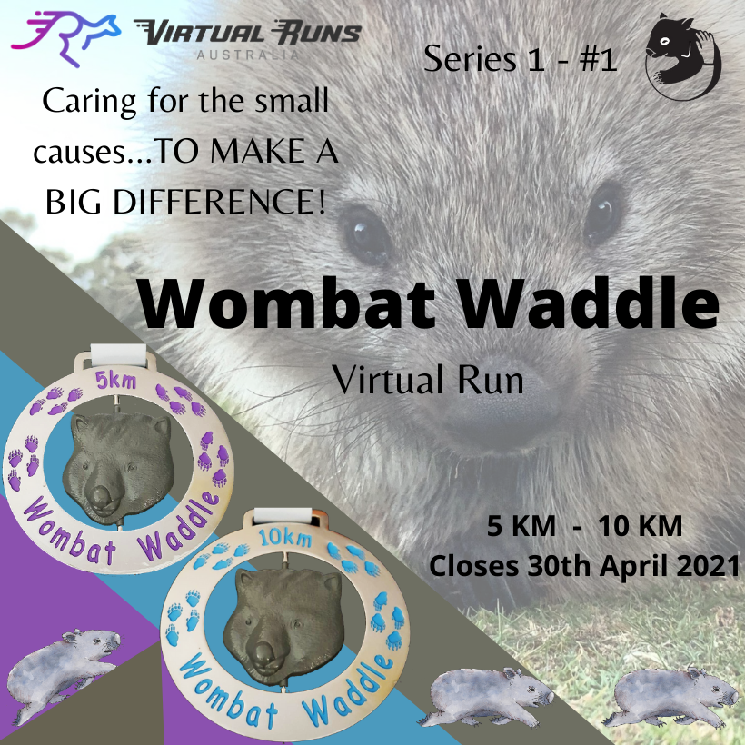 Logo of Wombat Waddle 2021