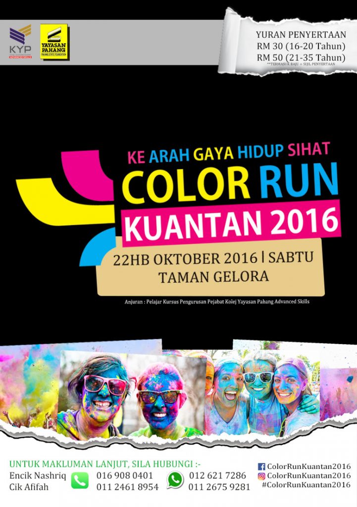 Color Run Kuantan 2016