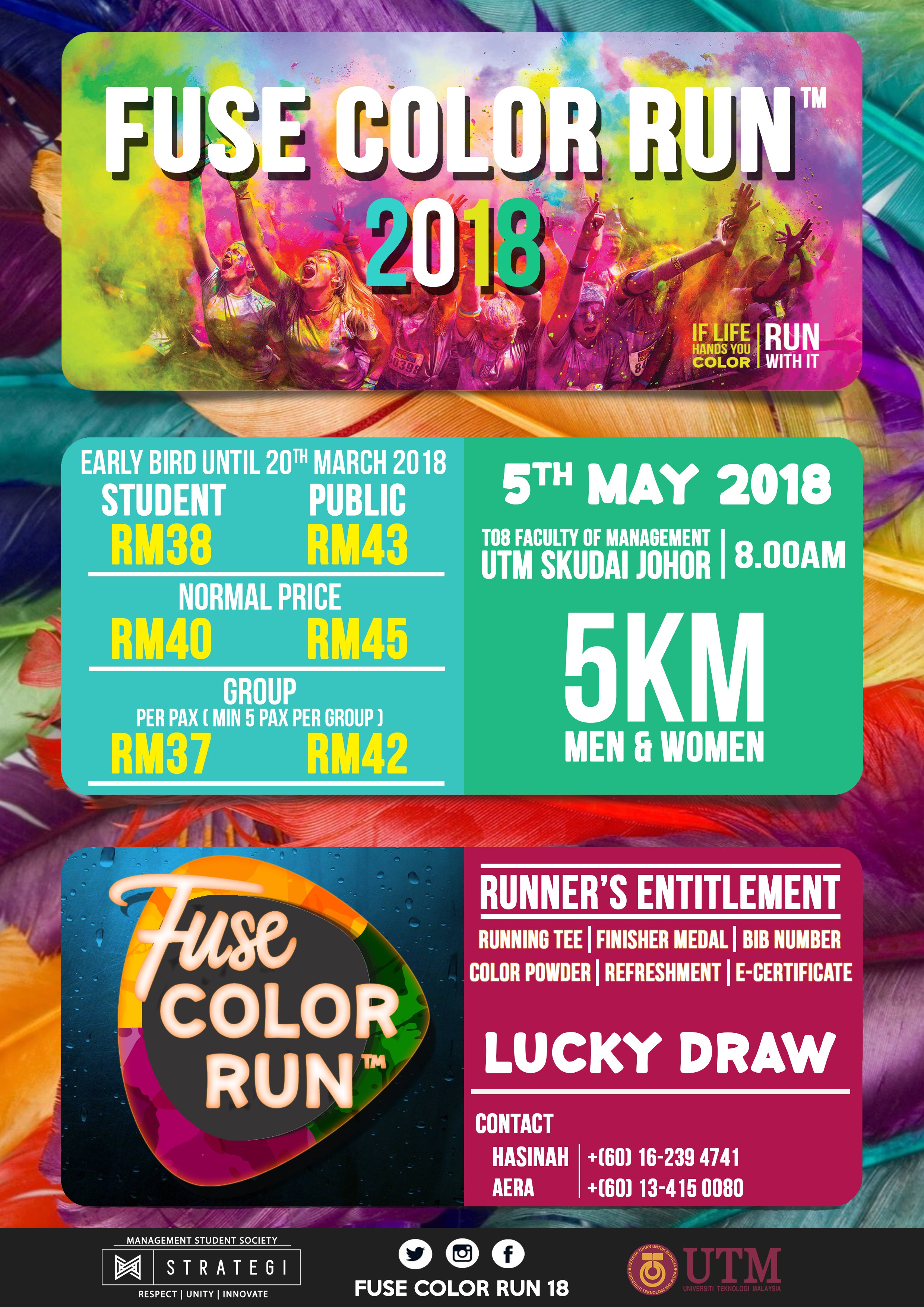 Fuse Color Run 2018 JustRunLah!