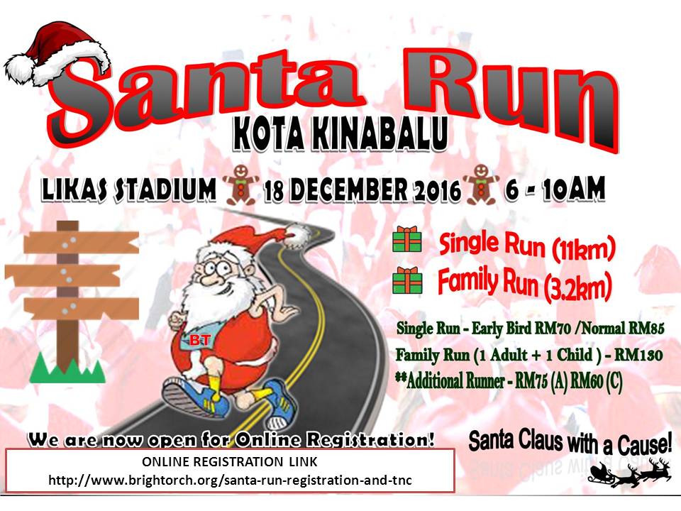 Santa Run Kota Kinabalu 2016