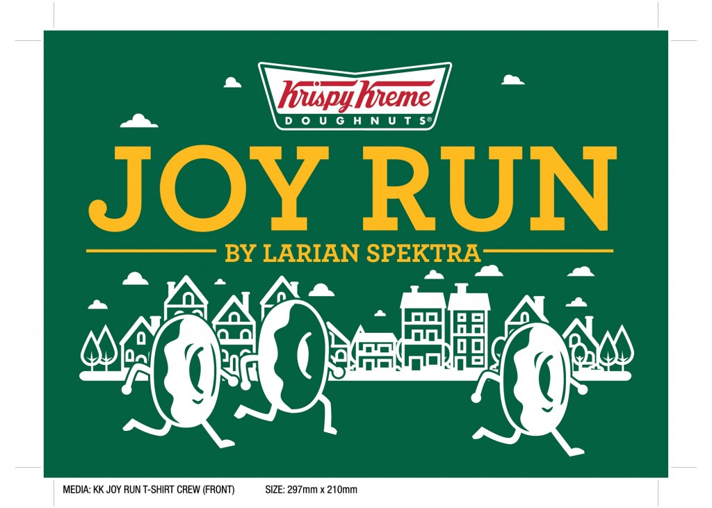 Krispy Kreme Doughnut Joy Run by Larian Spektra 2016